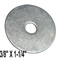 MUDGUARD WASHER 3/8 X 1-1/4
