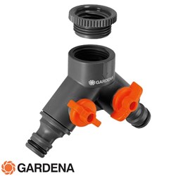 GARDENA TWIN TAP ADAPTOR