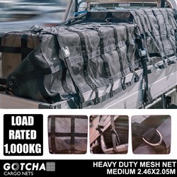 GOTCHA MESH CARGO NET MEDIUM