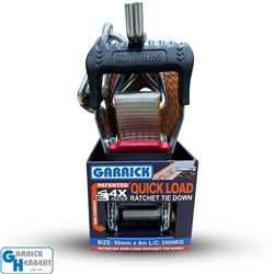 GARRICK RATCHET TIE DOWN 50MM