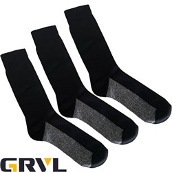 GRVL BOBCAT CREW SOCK 3 PACK