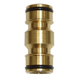 RYSET BRASS MAXI 2 WAY COUPLER