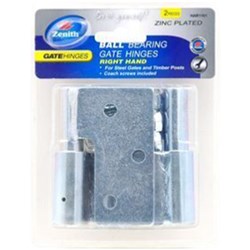 GATE HINGE WOOD POST RIGHT PK2