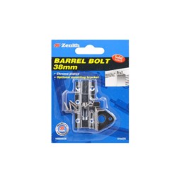 BARREL BOLT CHROME 38MM