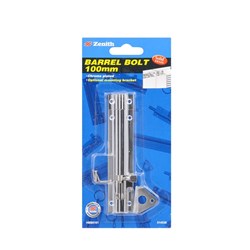 BARREL BOLT CHROME 100MM