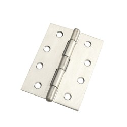 BUTT HINGE 85MM FIX PIN 304 SS