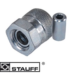 TEST HOSE END BSPP-F 1/4 180'