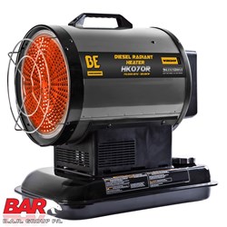 DIESEL HEATER RADIANT 20.5KW