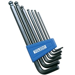TOLEDO HEX KEY SET METRIC 7PC