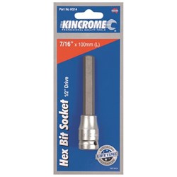 INHEX SOCKET 1/2 DRIVE 7/16
