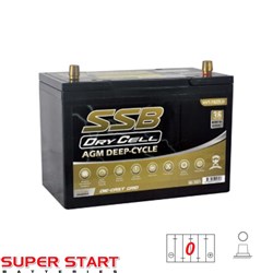SSB DRYCELL BATTERY 12V 105AH