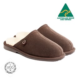 UGG IAN SCUFFS CHOCOLATE 13