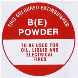 BE POLY SIGN 190MM X 190MM