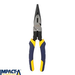 IMPACT-A LONG NOSE PLIER 8"