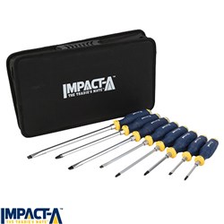 IMPACT-A SCREWDRIVER SET 8PCE