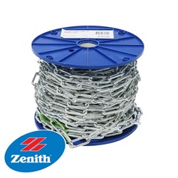 CHAIN LONG LINK 4MM ZINC