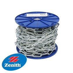 CHAIN LONG LINK 5MM ZINC