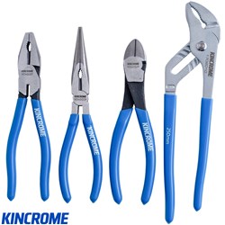KINCROME PLIER SET 4 PIECE