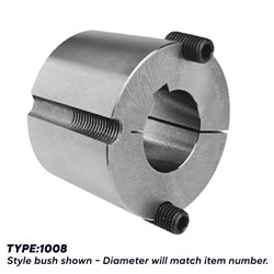 TAPER FIT BUSH 1008 X 1"