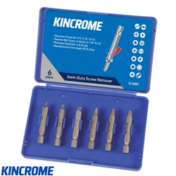 KINCROME 6PC KWIK-OUTS