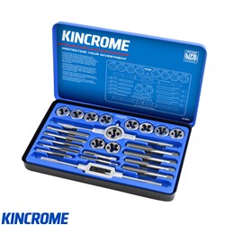 TAP & DIE SET 24PCE IMPERIAL