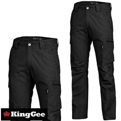 NARROW TRADIE PANTS BLACK 97R