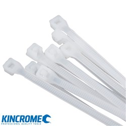 KINCROME CABLE TIE WHITE
