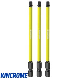 IMPACT BIT SQ#2 100MM 3 PCK