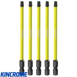 IMPACT BIT SQ#2 100MM 5 PCK