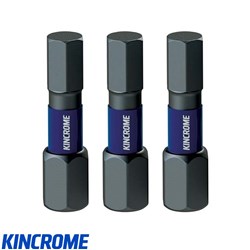 IMPACT BIT HEX 5MM 25MM 3 PCK