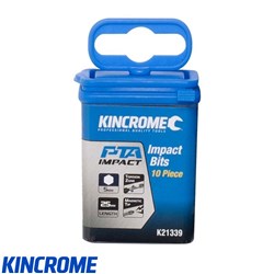 IMPACT BIT HEX 5MM 25MM 10 PCK