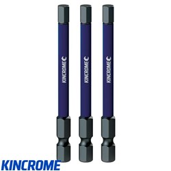 IMPACT BIT HEX 5MM 75MM 3 PCK