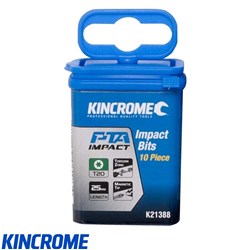 IMPACT BIT TORX T20 25MM 10PCK