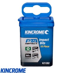 IMPACT BIT TORX T20 50MM 10PCK