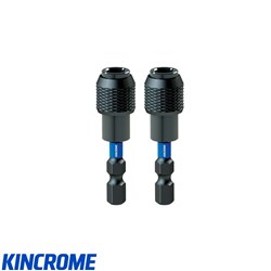 BIT COUPLER Q/RELEASE 50MM 2PK