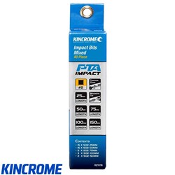 IMPACT BIT SQ#2 MIXED 40 PCK