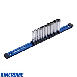 KINCROME 1/4" SOCKET RAIL SET