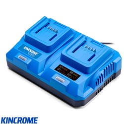 KINCROME 18V DUAL CHARGER