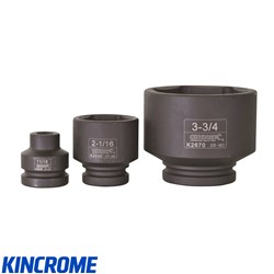 SOCKET 6PT 1" DRIVE 3"