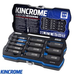 KINCROME LOK-ON SOCKET SET 12P