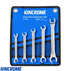 FLARE NUT SPANNER SET 5PC MET