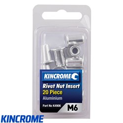 KINCROME M6 RIVET NUT INSERT