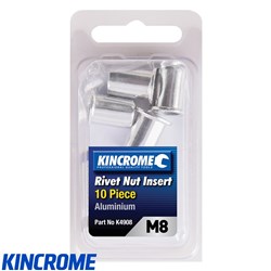 KINCROME M8 RIVET NUT INSERT