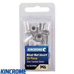 KINCROME M6 RIVET NUT INSERT