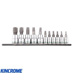 KINCROME TORX SOCKET SET 11PC
