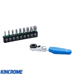 KINCROME MINI BIT RATCHET SET