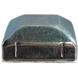 DOWNEE SQUARE POST CAP 50MM