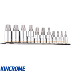 KINCROME SPLINE SOCKET SET
