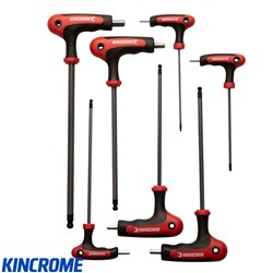 KINCROME T HANDLE HEX KEY SET