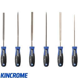 KINCROME MINI FILE SET 6PC 4"